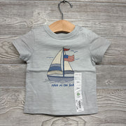 NEW Shirt Sailboat Free At The Sea 3M