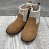 Side Zip Sweater Boots 7c
