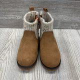Side Zip Sweater Boots 7c