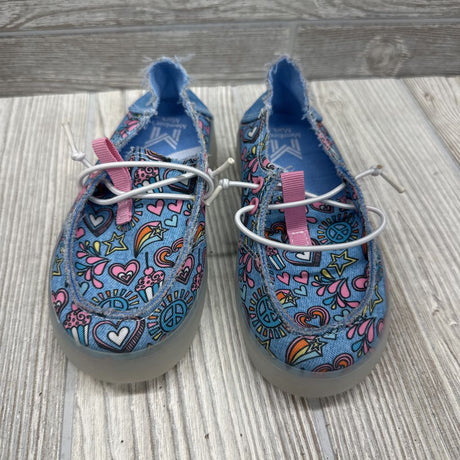 Nw/oT Slip On Shoes Hearts, Stars 8c