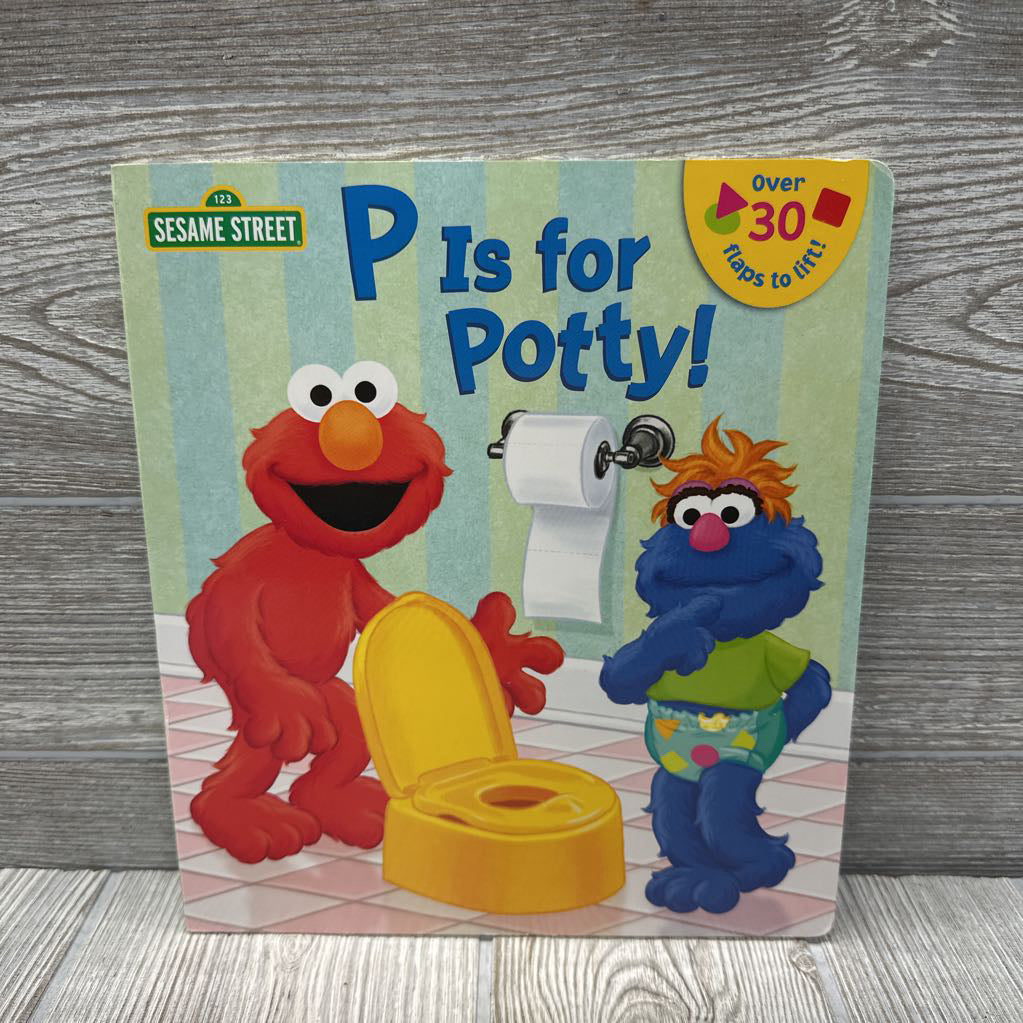 P Is For Potty Sesame Street Board Book