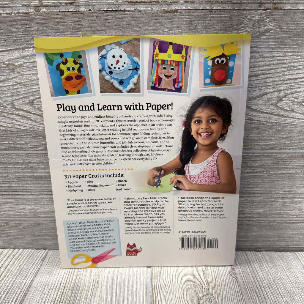 3D Paper Crafts For Kids