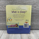 Usborne Lift A Flap What Is Sleep Board Book