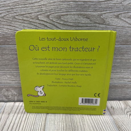 Usborne Ou Est Mon Tracteur Board Book