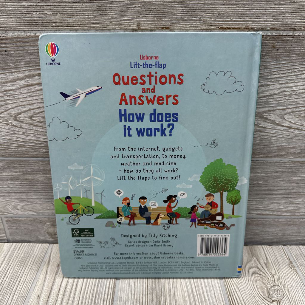 Usborne Lift Flap Questions & Answers How Does It Work