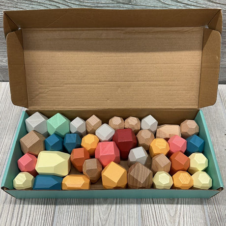 Wooden Stacking Stones