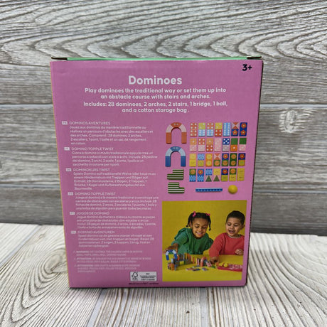 Topple Twist Dominoes