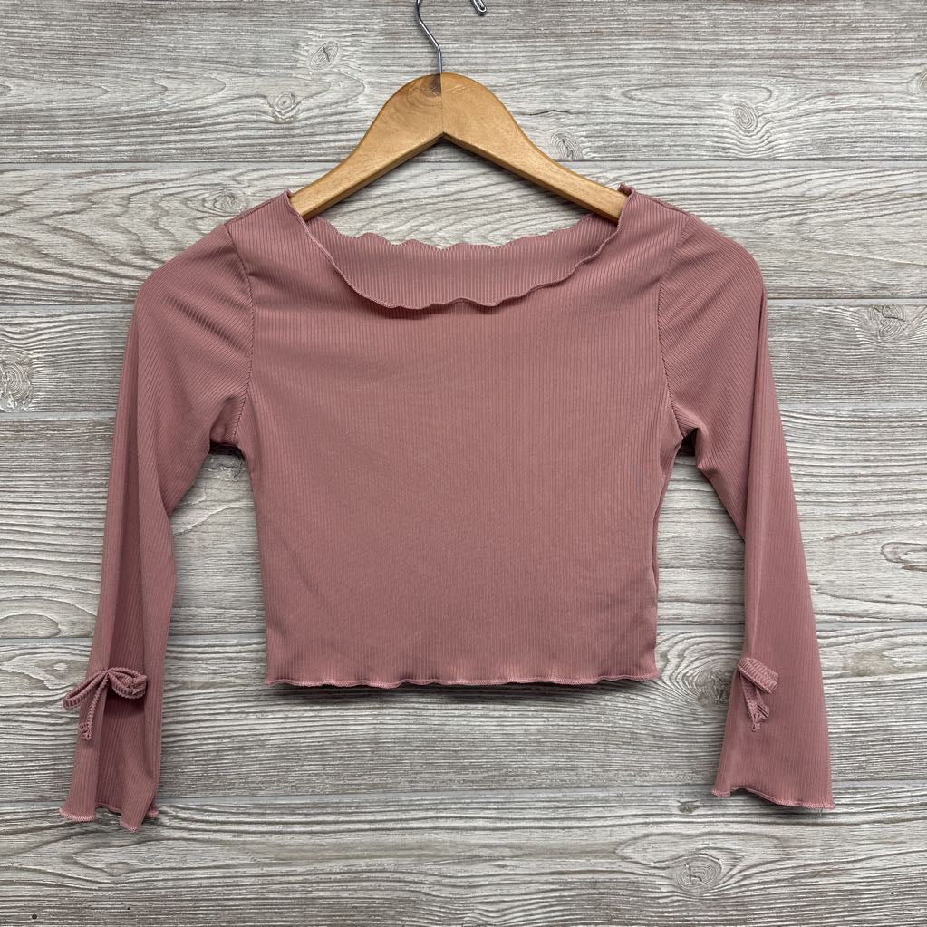 Cropped Ribbed LS Shirt 8