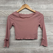 Cropped Ribbed LS Shirt 8