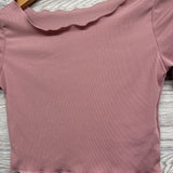 Cropped Ribbed LS Shirt 8