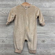 Velour Outfit Embossed Logo 6M