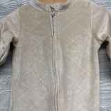 Velour Outfit Embossed Logo 6M