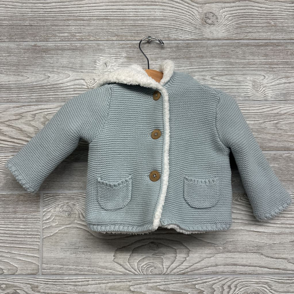 Sherpa Lined Knit Jacket 6M