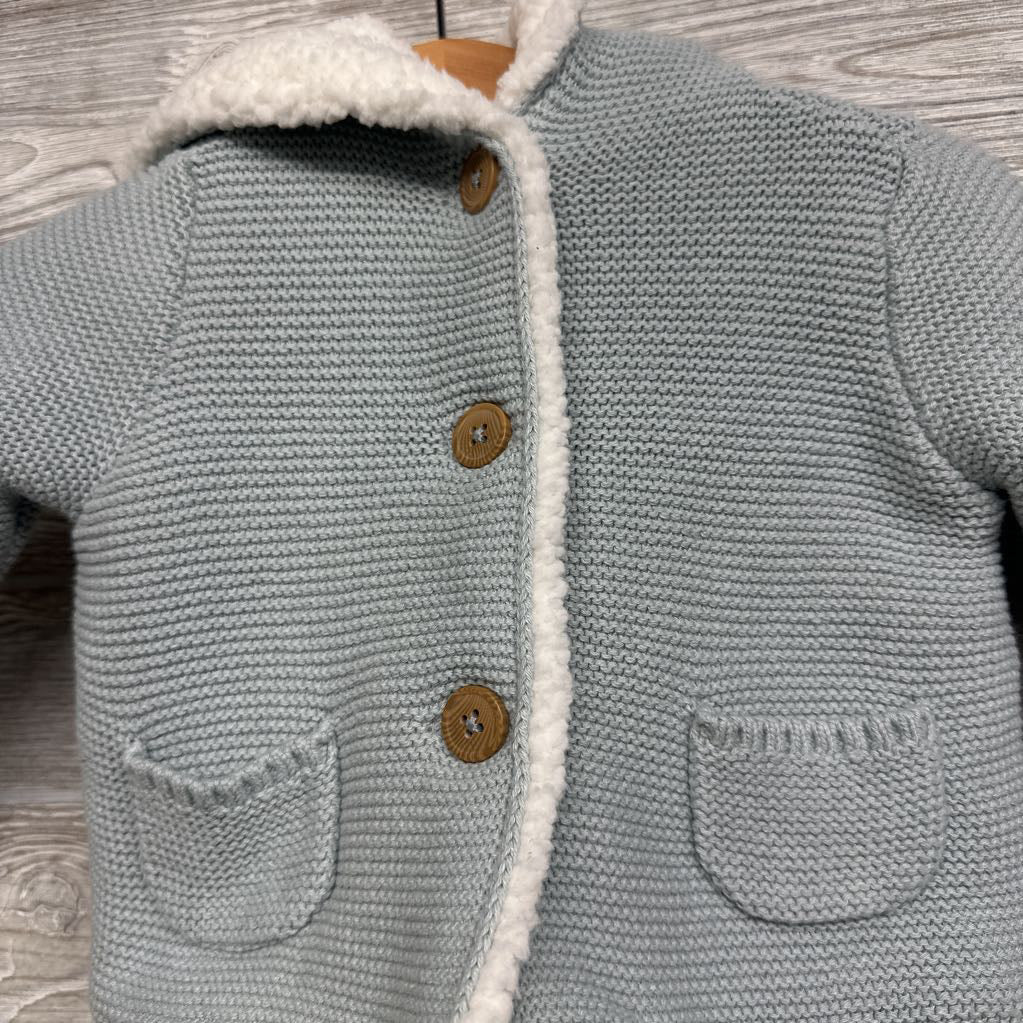 Sherpa Lined Knit Jacket 6M