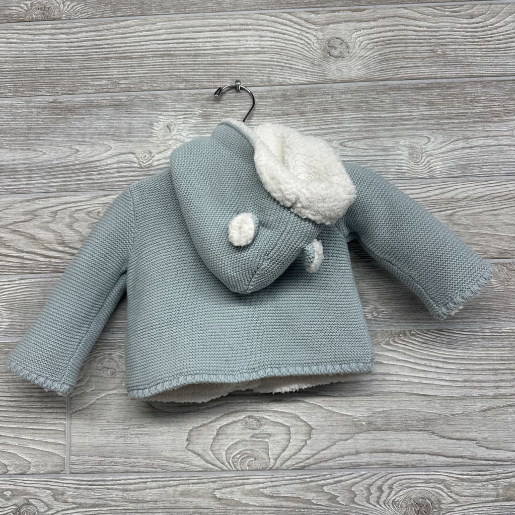Sherpa Lined Knit Jacket 6M