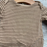Organic Bodysuit Stripes 3-6M