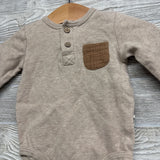 Organic Pocket Bodysuit 3-6M