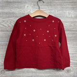 LS Shirt Flowers & Dots 3t