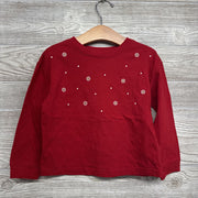 LS Shirt Flowers & Dots 3t