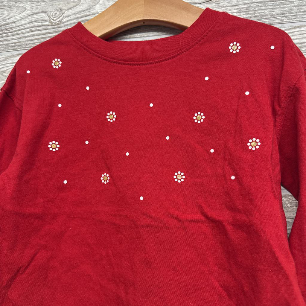 LS Shirt Flowers & Dots 3t