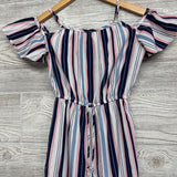 Sheer Romper Stripes 8