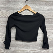 Crop Ribbed LS Shirt 8