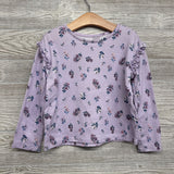 Lite Sweater Shirt Flowers Ruffle Shoulder 5