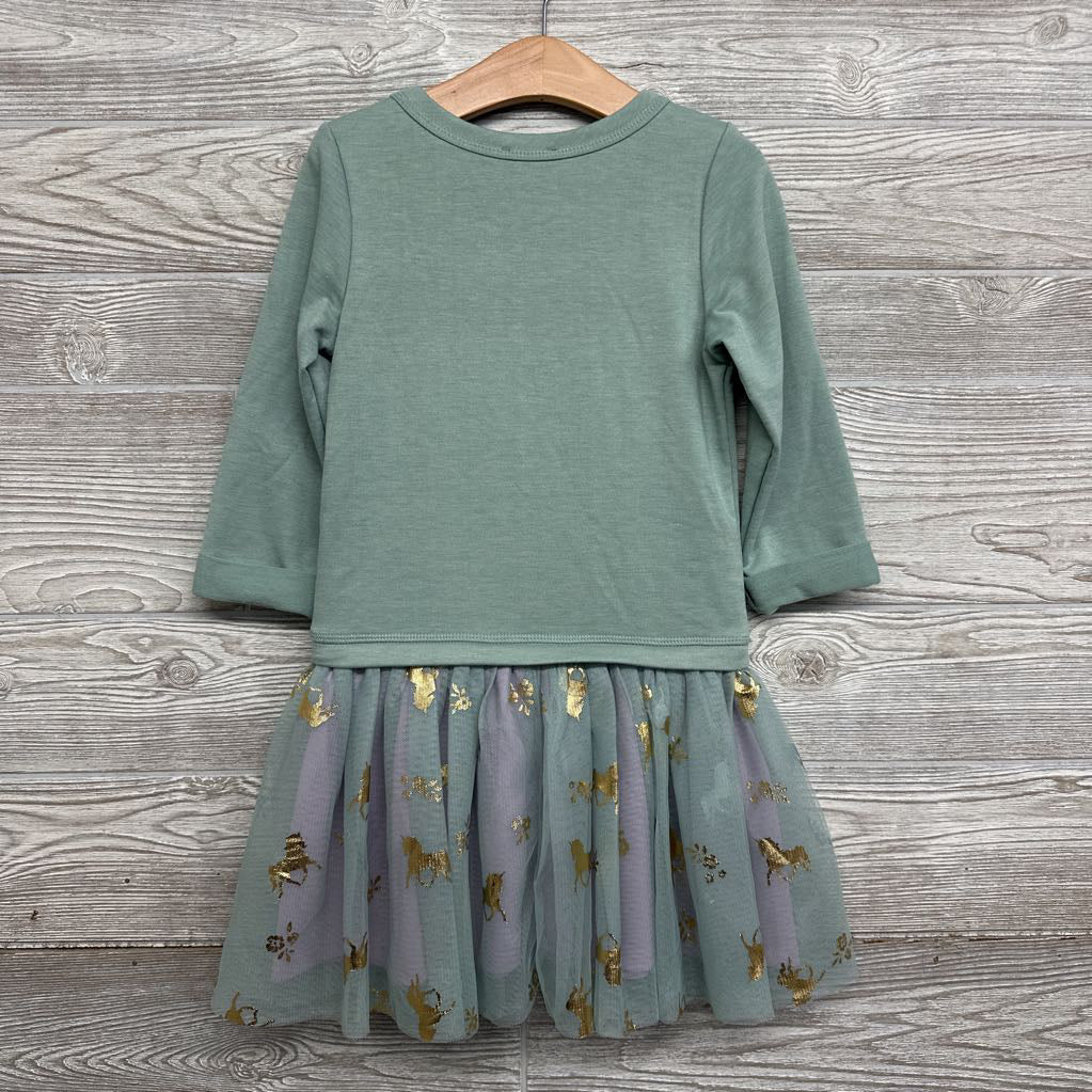 Dress Unicorn Rhinestones & Tulle Skirt 6