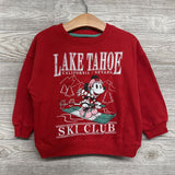 Crewneck Lake Tahoe California Minnie Mouse 3t