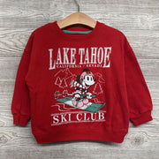 Crewneck Lake Tahoe California Minnie Mouse 3t