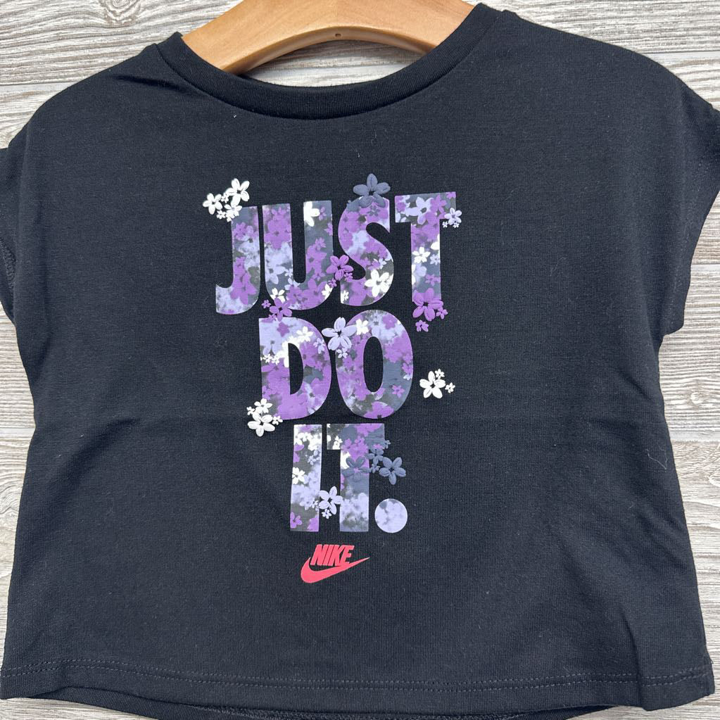 Shirt Floral Logo 3t