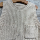 Sweater Vest Side Tie 3t