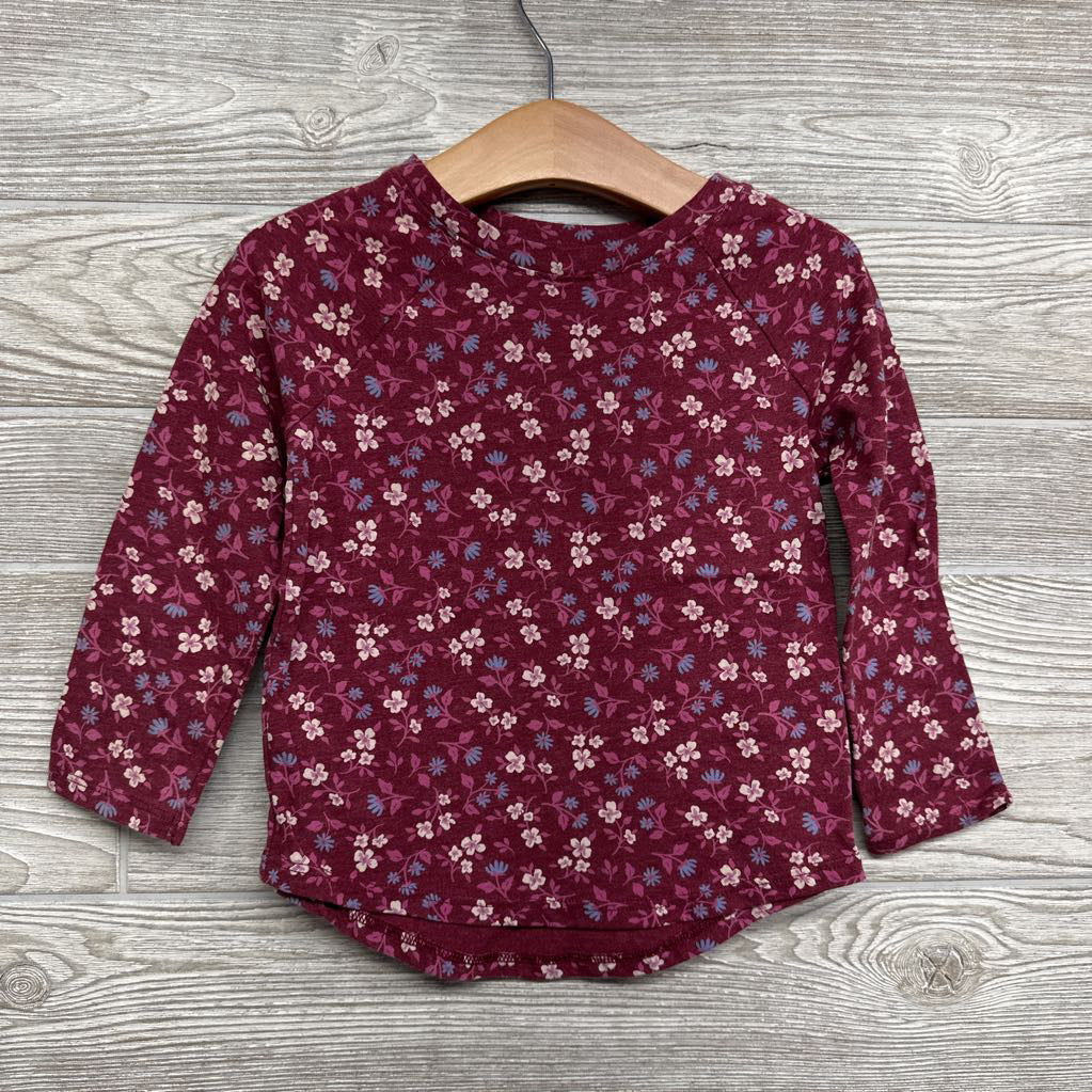 LS Shirt Flowers 3t