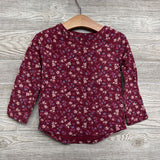 LS Shirt Flowers 3t