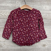 LS Shirt Flowers 3t