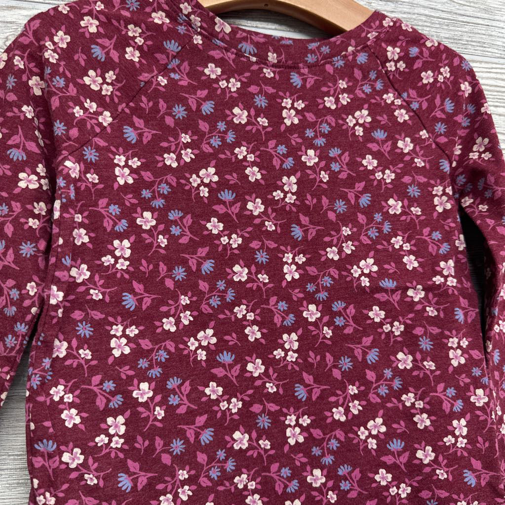 LS Shirt Flowers 3t