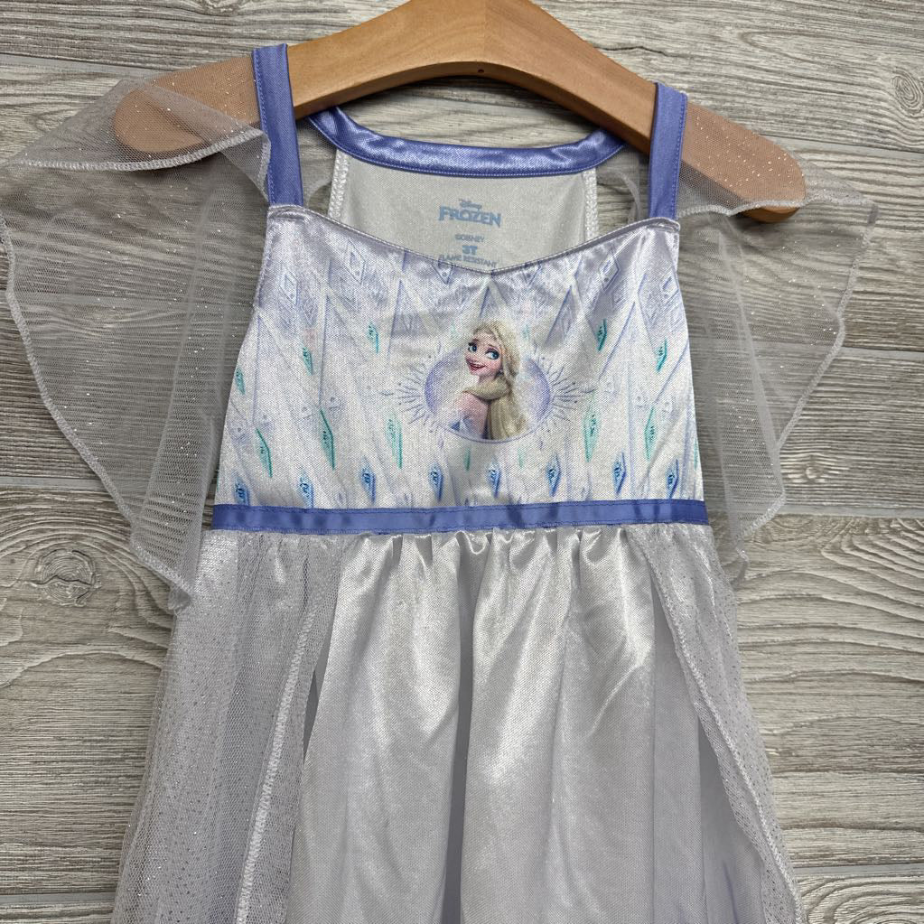 Elsa Pj Gown 3t