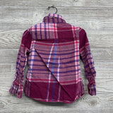 Flannel Button Up Plaid Shirt 3t