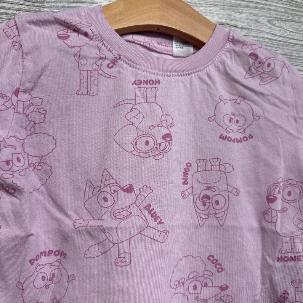 Shirt Bluey Characters 3-4t