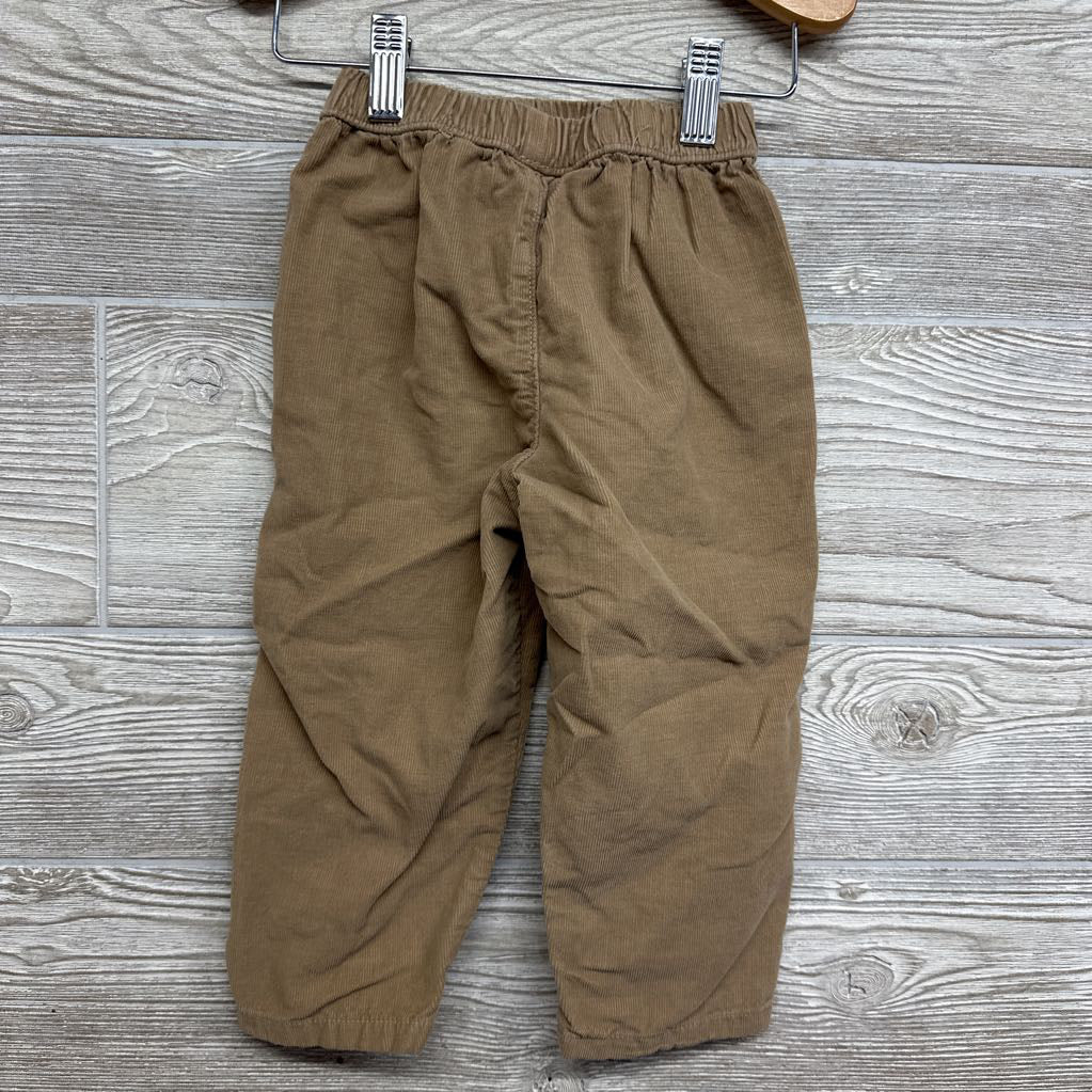 Corduroy Jogger Pull On Pants 2t