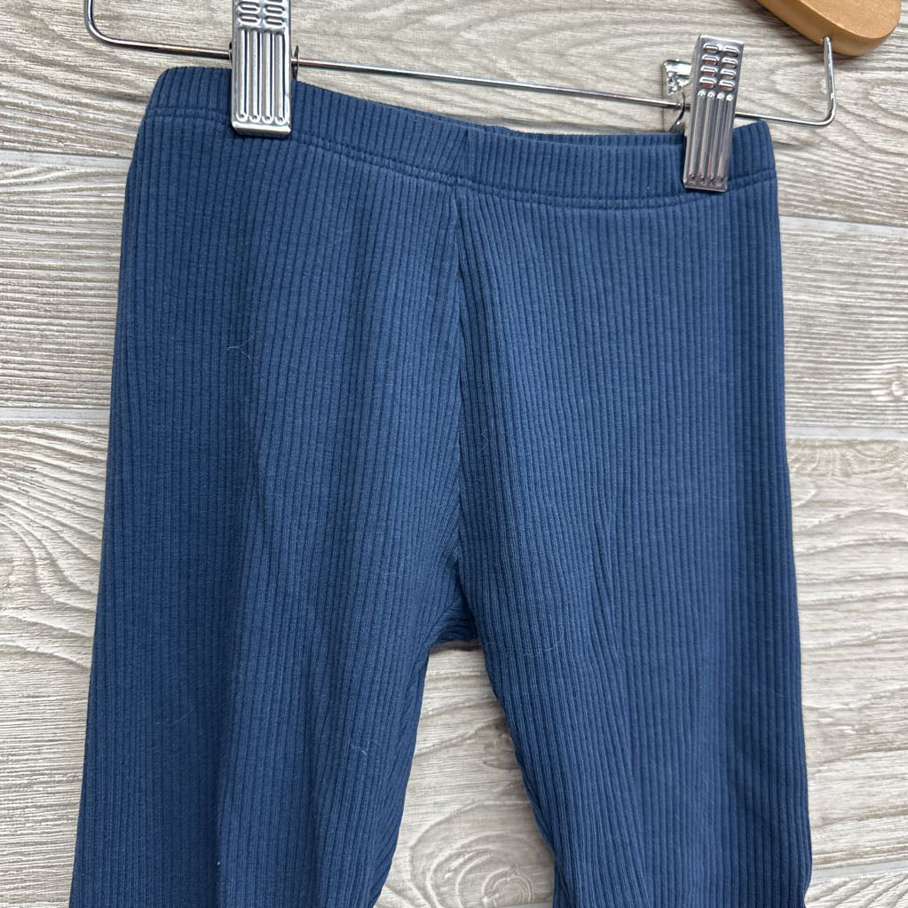 Ribbed Leggings Lettuce Trim 3t