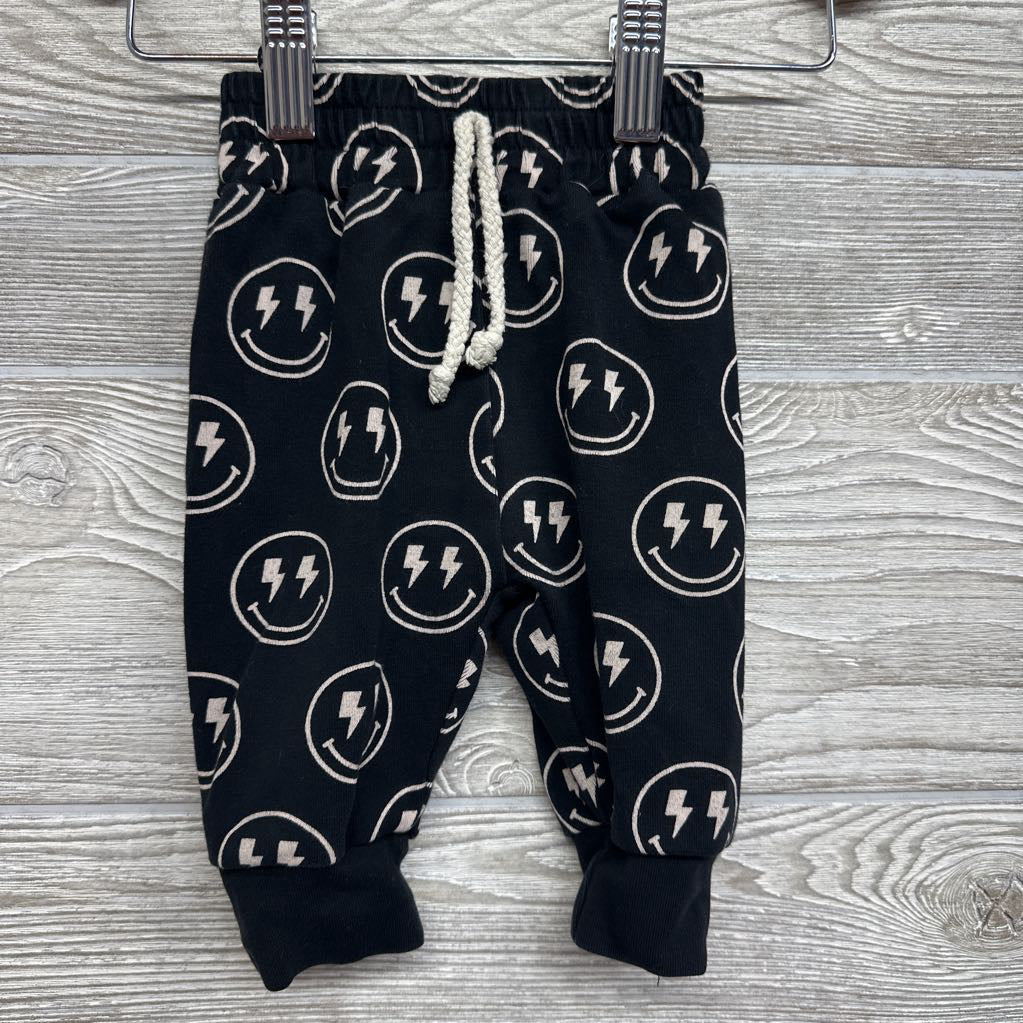 Crewneck & Jogger Smiley Faces 3-6M