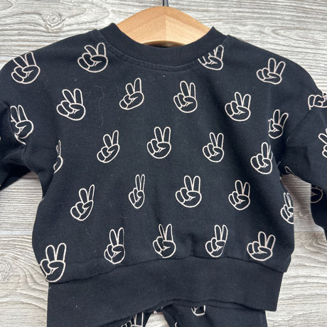Crewneck & Jogger Peace 3-6M
