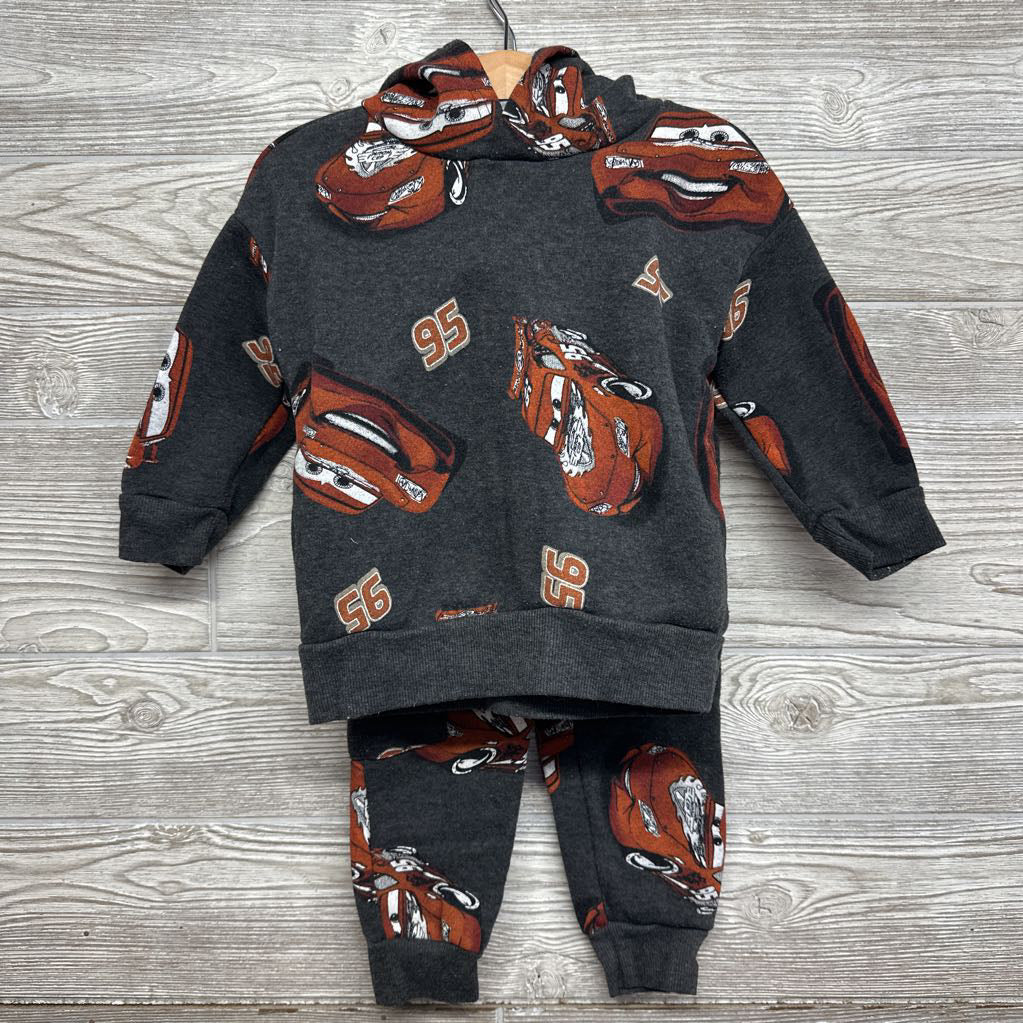 Hoodie & Jogger Sweatpants Lightning McQueen 2t