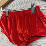 Crushed Velvet Ruffle Butt Shorts 3-6M
