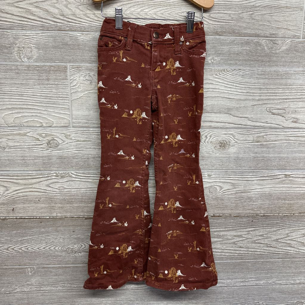 Flare Denim Jeans Desert Print* 6