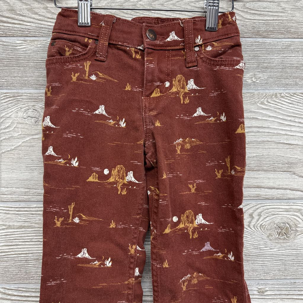 Flare Denim Jeans Desert Print* 6