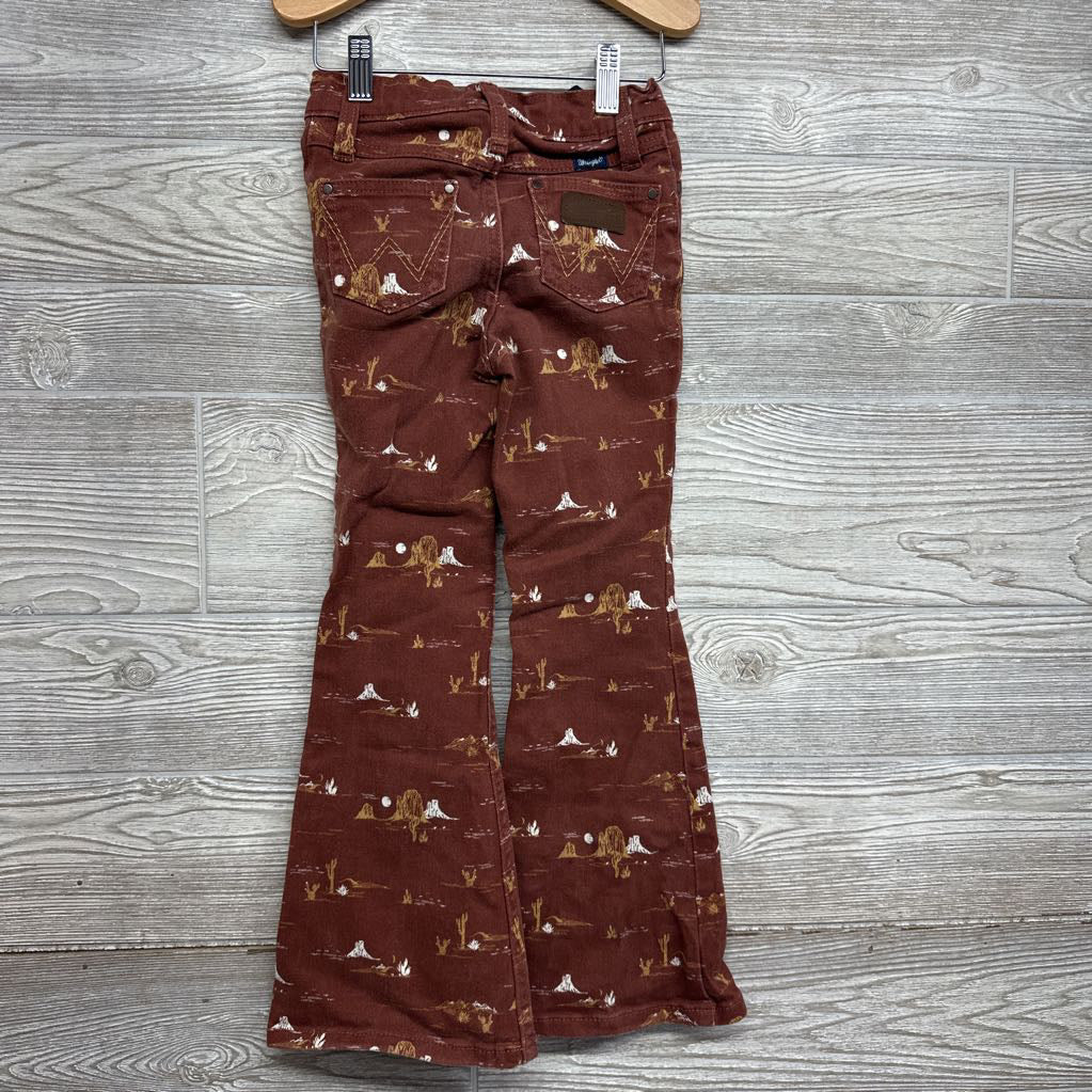 Flare Denim Jeans Desert Print* 6