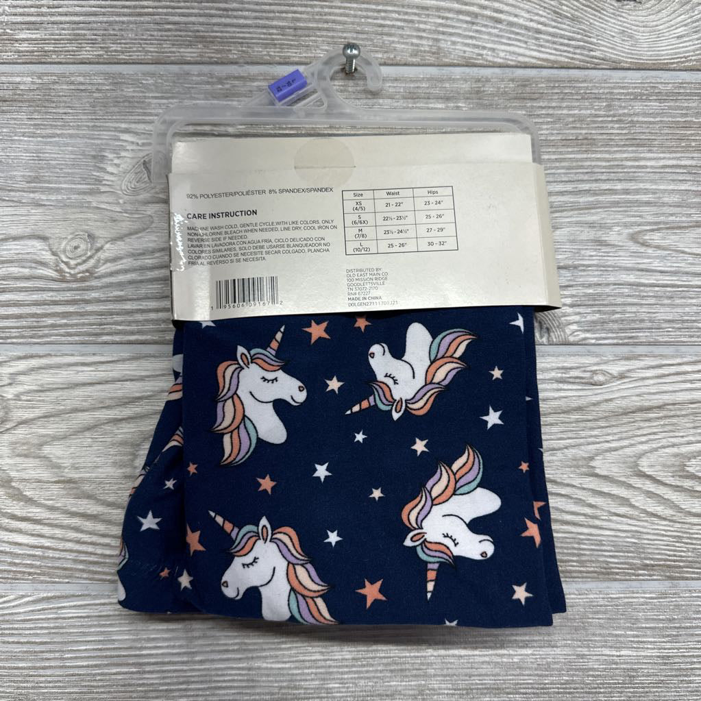 NEW Leggings Unicorns 10-12