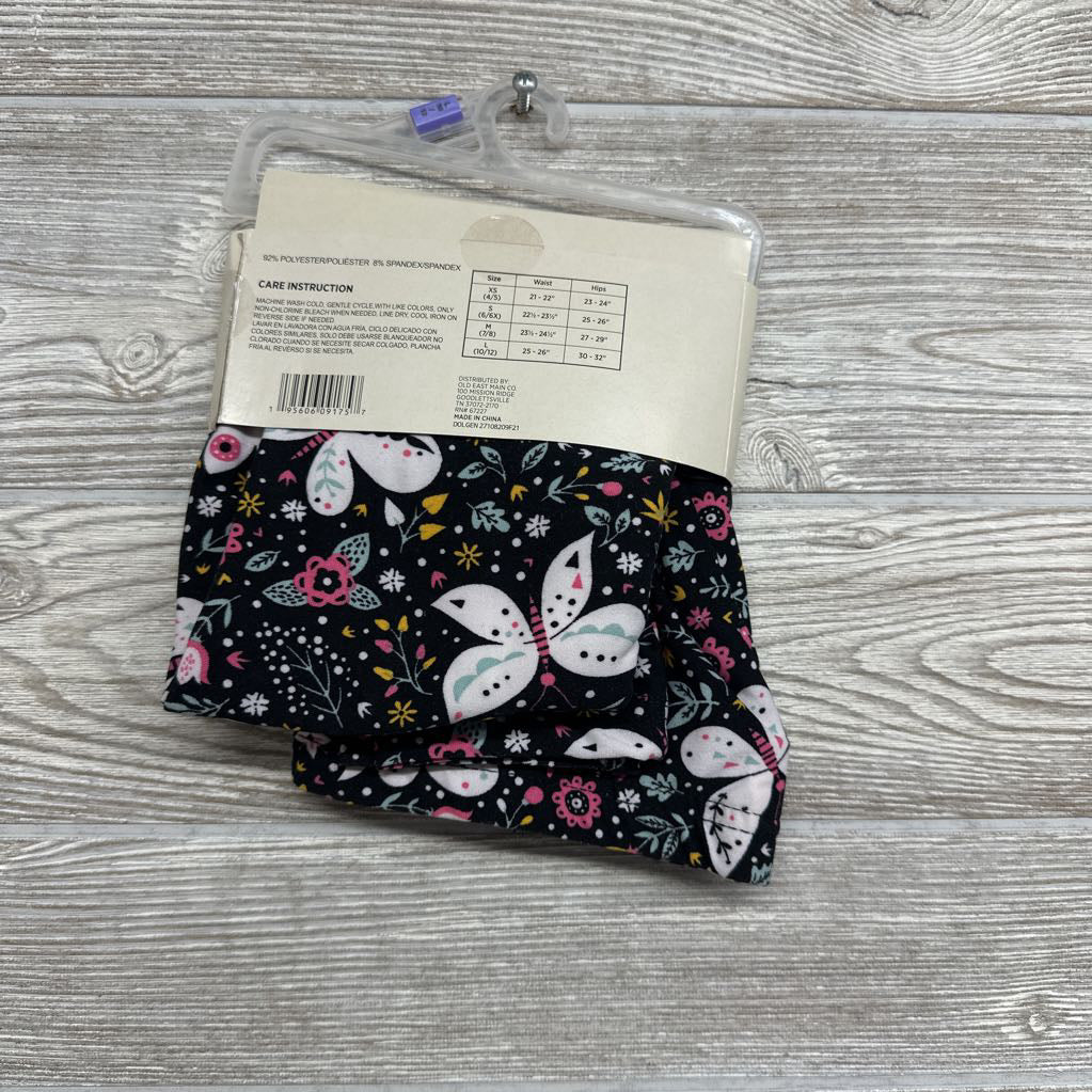 NEW Leggings Butterflies & Flowers 10-12